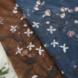 Dekorativa Fönsterskärmar Broderade Tyllgardiner För Vardagsrum