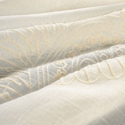 Blombroderade Tyllgardiner Skira Fönsterskärmar För Vardagsrum/Sovrum