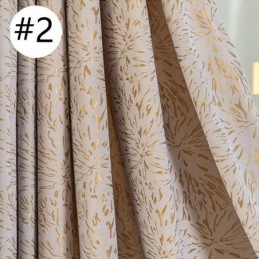 Modern Måttbeställd Gardin I Jacquard Med Mörkläggningsgardiner För Vardagsrum