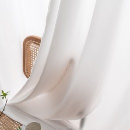 Moderna Fönsterskärmsgardiner Med Randiga Präglingar För Sovrum, Måttbeställda Gardiner