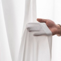 Moderna Fönsterskärmsgardiner Med Randiga Präglingar För Sovrum, Måttbeställda Gardiner