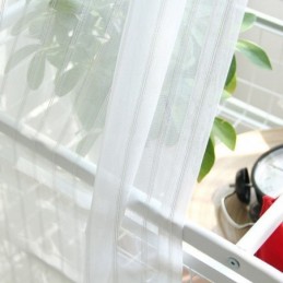 Moderna Broderade, Skira Voilegardiner, Nordisk Tyllgardin, Måttbeställd Gardin För Vardagsrum