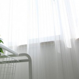 Moderna Broderade, Skira Voilegardiner, Nordisk Tyllgardin, Måttbeställd Gardin För Vardagsrum