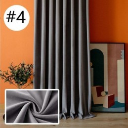 Nordisk Stil, Enfärgad Hotellflanell, Mörkläggningsgardin, Måttbeställd Gardin