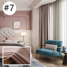 Nordisk Stil, Enfärgad Hotellflanell, Mörkläggningsgardin, Måttbeställd Gardin