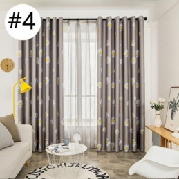 Mörkläggningsgardin Måttbeställd Gardin Med Amerikanskt Blommönster