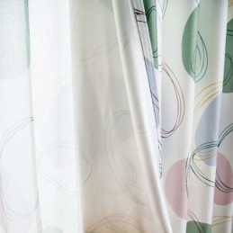 Gardinernordic Styleovala Mönstrade Gardiner