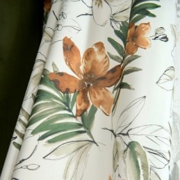 Gardiner I Amerikansk Stil Med Växttryck