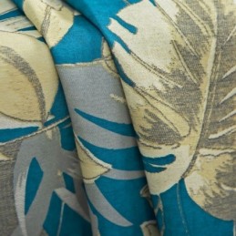 Amerikansk Gardin Måttbeställd Gardin Med Växttryck