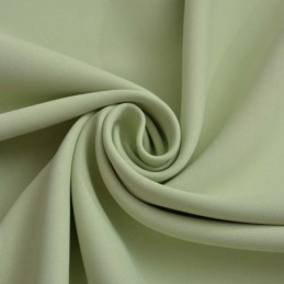 Enfärgad Ljusgrön Gardin Måttbeställd Modern Sidenimitation Vardagsrum Sovrum Mörkläggningstyg
