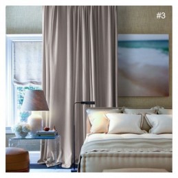 Halvmörkläggande Holländska Sammetsgardiner I Japansk Stil