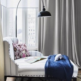 Halvmörkläggande Holländska Sammetsgardiner I Japansk Stil