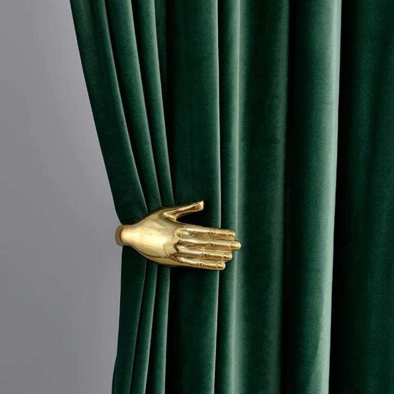 Max Mörkläggningsgardin Måttbeställd Gardin Sammet Imitation Mörk Enfärgad Sovrum