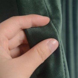 Max Mörkläggningsgardin Måttbeställd Gardin Sammet Imitation Mörk Enfärgad Sovrum