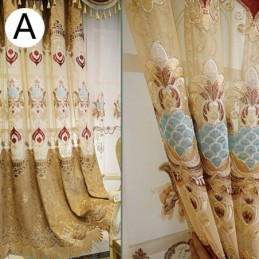 Måttbeställd Chenillegardin Gardin I Europeisk Stil För Fönster