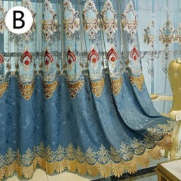 Måttbeställd Chenillegardin Gardin I Europeisk Stil För Fönster