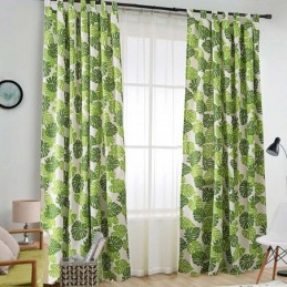 Bananbladstryck Gardin...