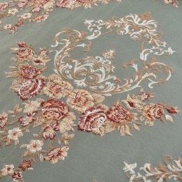 Klassisk Max Mörkläggningsgardin Måttbeställd Präglad Simulering Jacquard Sovrum