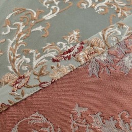 Klassisk Max Mörkläggningsgardin Måttbeställd Präglad Simulering Jacquard Sovrum