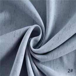 Mörkläggningsgardin I Linfärg, Måttbeställd, Enfärgad, Miljöskyddande, Rumsförmörkande