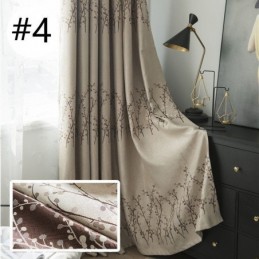 Måttbeställd Gardin American Plant Jacquard