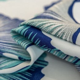 Måttbeställd Gardin Gardin I Nordisk Stil Med Lövtryck