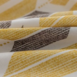 Mönstrad Gardin I Bomull, Nordisk Stil