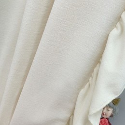 Nordisk Chenillegardin Måttbeställd Enfärgad Skarvning För Vardagsrum/Sovrum