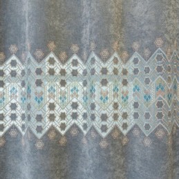 Mörkläggningsgardin Måttbeställd Gardin Geometrisk Broderi Nordisk Stil För Vardagsrum Sovrum