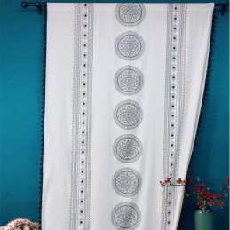 Mönstrad Linnegardin,...