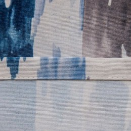 Bomullsgardin Måttbeställd Gardin Nordisk Stil Tryckt