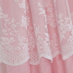 Måttbeställd Chenillegardin, Gardinvarpstickning, Nordisk Stil För Vardagsrum/Sovrum