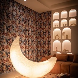 Nordisk Bomullsgardin Måttbeställd Gardinblad Tryckt