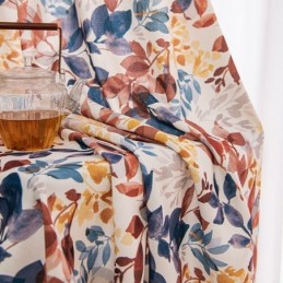 Nordisk Bomullsgardin Måttbeställd Gardinblad Tryckt