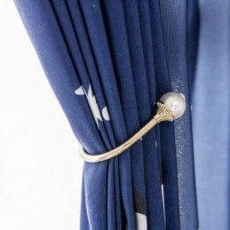 Bomullsgardin Måttbeställd Gardin Barnmodell Isbjörnstryck