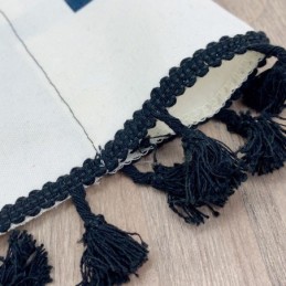 Nordiska Linnegardiner Geometriskt Tryckta För Vardagsrum Och Sovrum