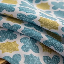 Måttbeställd Gardin Geometriskt Tryckt Nordisk Stil