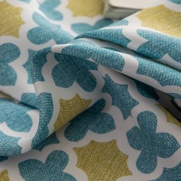 Måttbeställd Gardin Geometriskt Tryckt Nordisk Stil