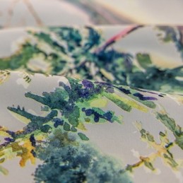 Gardiner I Skogsmönster I Amerikansk Stil