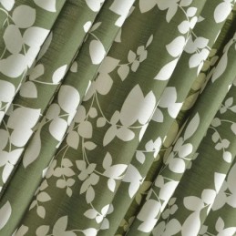 Mörkläggningsgardin Måttbeställd Gardin I Nordisk Stil Med Blommönster För Vardagsrum/Sovrum