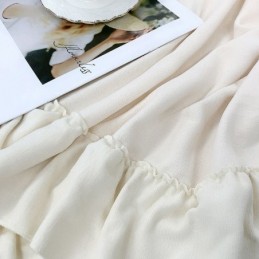 Enfärgade Skarvgardiner I Chenille I Nordisk Stil För Vardagsrum Och Sovrum