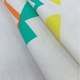 Linnegardiner Geometriskt Tryckt Nordisk Stil För Vardagsrum Sovrum