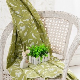 Mörkläggningsgardin I Bomull, Måttbeställd, Broderad, Nordisk Stil, För Vardagsrum/Sovrum