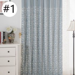 Mörkläggningsgardin I Bomull, Måttbeställd, Broderad, Nordisk Stil, För Vardagsrum/Sovrum