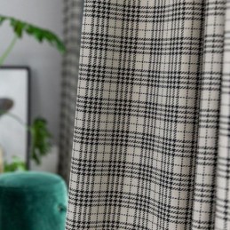 Gardiner Moderna Enkla Hundtandsmönster