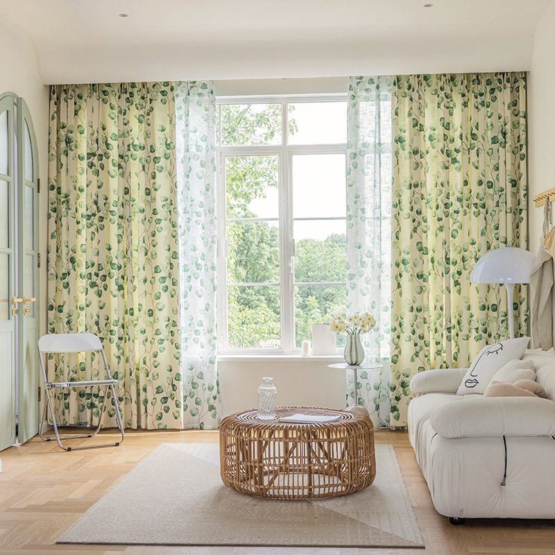 Chevrongardiner I Amerikansk Stil Med Lövtryck