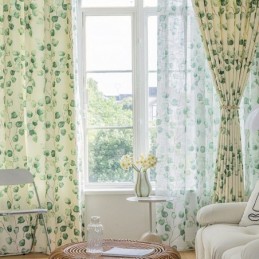 Chevrongardiner I Amerikansk Stil Med Lövtryck