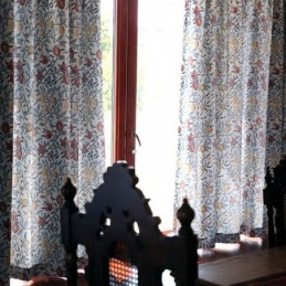 Växtmönstergardin Måttbeställd Gardin Minimalistisk Mörkläggningsgardin För Vardagsrum/Sovrum