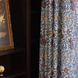 Växtmönstergardin Måttbeställd Gardin Minimalistisk Mörkläggningsgardin För Vardagsrum/Sovrum