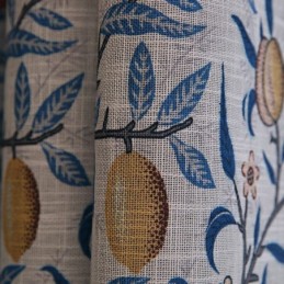 Växtmönstergardin Måttbeställd Gardin Minimalistisk Mörkläggningsgardin För Vardagsrum/Sovrum